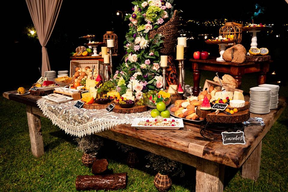 Mesa decorada profesional